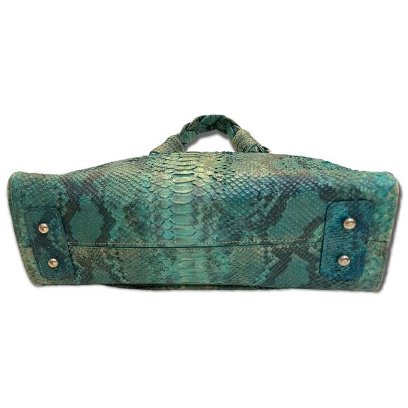 ❤️SOLD❤️Diego Rocha Python Custom Made Handbag - Picture 7 of 13